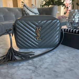 YSL Camera Bag in Quilted Leather